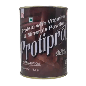 Protiprot Protein With Vitamin & Minerals Powder Chocolate Flavour 200gm